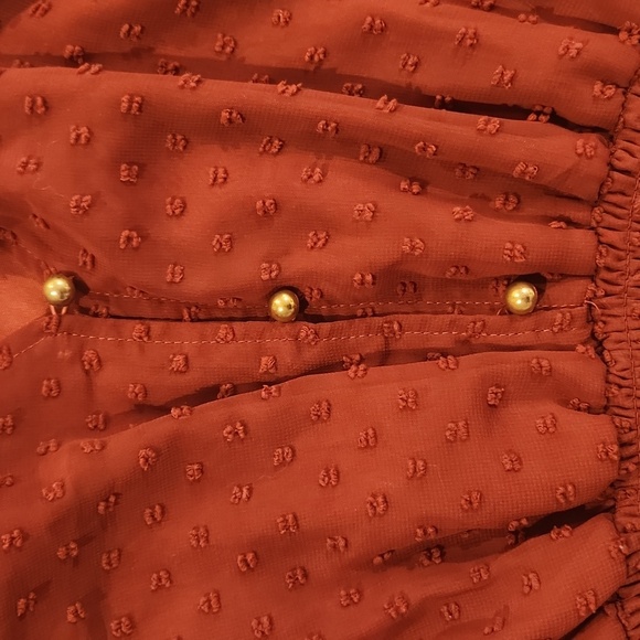 [J for Justify} Elegant Crimson Dress - Size XL - Picture 5 of 12